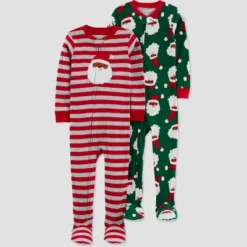 Carter's Just One You® Toddler Boys' Striped Santa Footed Pajama Set 7 Carter's Just One You® Toddler Boys' Striped Santa Footed Pajama Set -Carter's Just One You GUEST b4e47d0c ade2 46ce 8de0 18228aa19a1b