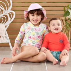 Carter's Just One You® Toddler Girls' 2pc Floral Rash Guard Set -Carter's Just One You GUEST b85e4556 ca95 4ae4 827b 90a12d2de8ee