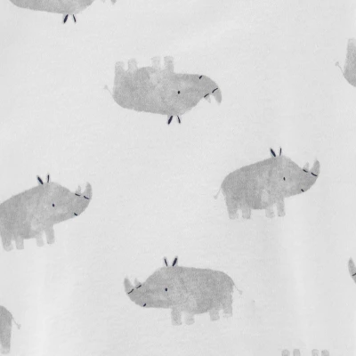 Carter's Just One You® Baby Boys' 6pk Striped And Animal Print Bodysuit - Green/White/Blue 4 Carter's Just One You® Baby Boys' 6pk Striped And Animal Print Bodysuit - Green/White/Blue - Image 2