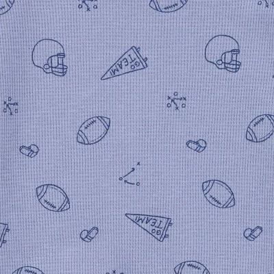 Carter's Just One You® Baby Boys' Sports Printed Sleep N' Play -Blue 4 Carter's Just One You® Baby Boys' Sports Printed Sleep N' Play -Blue - Image 2