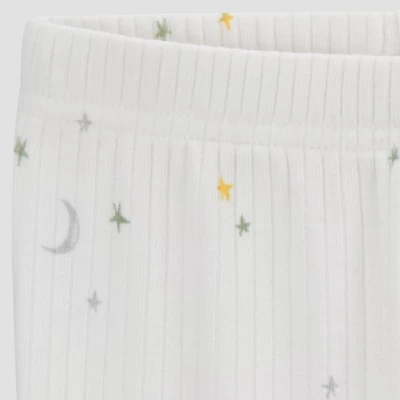 Carter's Just One You® Baby 2pk Pants - Sage Green/White 4 Carter's Just One You® Baby 2pk Pants - Sage Green/White - Image 2