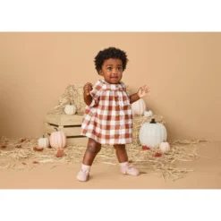 Carter's Just One You®️ Baby Girls' Gingham Dress - Brown -Carter's Just One You GUEST bbb14958 1b86 4635 b622 ef81d1dc2a1b