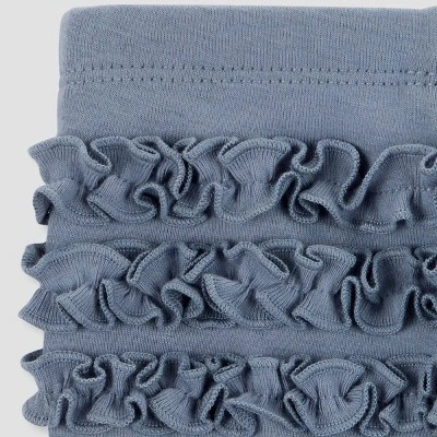 Carter's Just One You® Baby Girls' 2pk Floral Ruffle Pants - Blue 5 Carter's Just One You® Baby Girls' 2pk Floral Ruffle Pants - Blue - Image 3