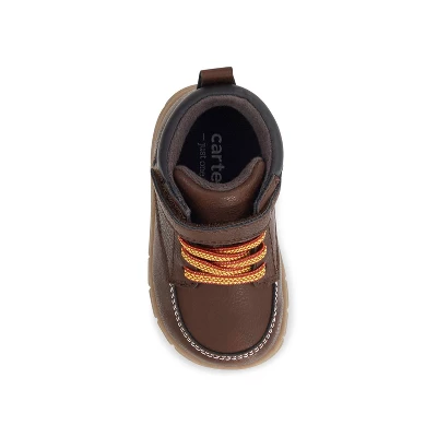 Carter's Just One You®️ Baby Winter Boots - Brown 4 4 Carter's Just One You®️ Baby Winter Boots - Brown 4 - Image 2