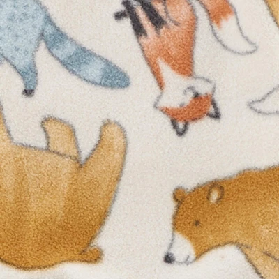 Carter's Just One You®️ Toddler Boys' 2pk Bear Fox And Striped Fleece Footed Pajama - Gold 3 Carter's Just One You®️ Toddler Boys' 2pk Bear Fox And Striped Fleece Footed Pajama - Gold