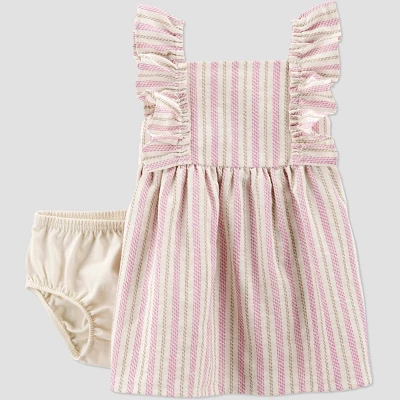 Carter's Just One You® Baby Girls' Striped Dress 6 Carter's Just One You® Baby Girls' Striped Dress - Image 4