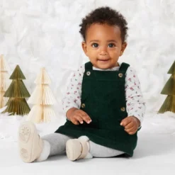 Carter's Just One You®️ Baby Girls' Floral Top & Skirtall Set - Dark Green/Gray 12 Carter's Just One You®️ Baby Girls' Floral Top & Skirtall Set - Dark Green/Gray -Carter's Just One You GUEST cfdcf50a 9b95 42ed 8fd0 8d07774d2d71