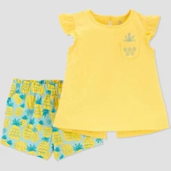 Carter's Just One You® Toddler Girls' Pineapple Top & Bottom Set - Yellow 7 Carter's Just One You® Toddler Girls' Pineapple Top & Bottom Set - Yellow -Carter's Just One You GUEST d0b19b23 6cfd 4266 ab0d 3e7c9394fcb4