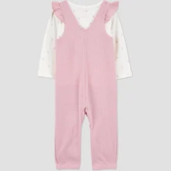 Carter's Just One You® Baby Girls' 2pc Cherry Ruffle Jumper Set - Pink 9 Carter's Just One You® Baby Girls' 2pc Cherry Ruffle Jumper Set - Pink -Carter's Just One You GUEST d13429ad 6b77 49dc b6c0 684fd7cb9af5