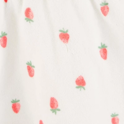 Carter's Just One You®️ Baby Strawberry Robe - Pink: Midweight Terry Bath Wrap, Cotton-Polyester Blend, Machine Washable 3 Carter's Just One You®️ Baby Strawberry Robe - Pink: Midweight Terry Bath Wrap, Cotton-Polyester Blend, Machine Washable