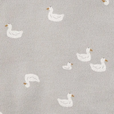 Carter's Just One You®️ Baby 2pk Duck Towel - Gray/White: Hooded Terry Towels, Cotton & Polyester, Animal Print, 29"x29" 3 Carter's Just One You®️ Baby 2pk Duck Towel - Gray/White: Hooded Terry Towels, Cotton & Polyester, Animal Print, 29"x29"