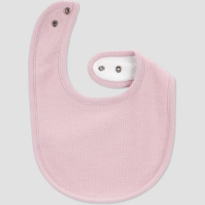 Carter's Just One You® Baby Girls' 3pk Bibs - Burgundy/Purple 4 Carter's Just One You® Baby Girls' 3pk Bibs - Burgundy/Purple - Image 2