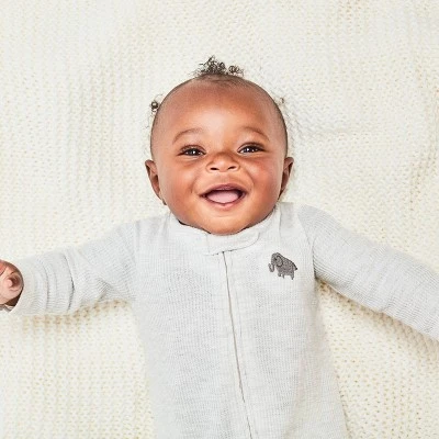 Carter's Just One You® Baby 4pc Llama Pajama Set - White/Gray 9 Carter's Just One You® Baby 4pc Llama Pajama Set - White/Gray - Image 7