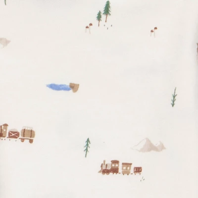 Carter's Just One You® Baby Boys' 2pc Overalls Set - Brown 7 Carter's Just One You® Baby Boys' 2pc Overalls Set - Brown - Image 5