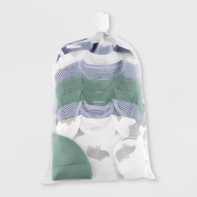 Carter's Just One You® Baby Layette Registry Set - Green/Navy Blue 11 Carter's Just One You® Baby Layette Registry Set - Green/Navy Blue - Image 9