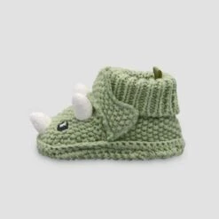 Carter's Just One You® Baby Boys' Knitted Dino Slippers - Green: Newborn Dinosaur Booties -Carter's Just One You GUEST dd9dc336 ebd7 4f8d ab99 68d43f4df882