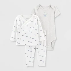 Carter's Just One You® Baby 3pc Rhino Cardigan Set - White/Gray 9 Carter's Just One You® Baby 3pc Rhino Cardigan Set - White/Gray -Carter's Just One You GUEST e11f2205 97b9 400b bfe2 5be42f818225