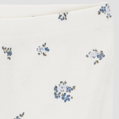 Carter's Just One You® Baby Girls' 2pk Floral Ruffle Pants - Blue 6 Carter's Just One You® Baby Girls' 2pk Floral Ruffle Pants - Blue - Image 4