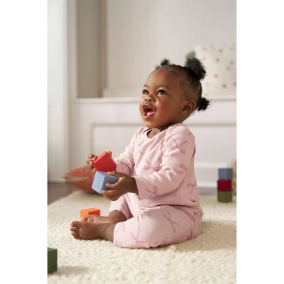 Carter's Just One You® Baby Girls' Bows Long Sleeve Bodysuit - Burgundy 3 Carter's Just One You® Baby Girls' Bows Long Sleeve Bodysuit - Burgundy