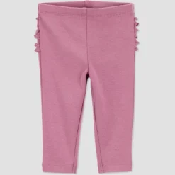 Carter's Just One You® Baby Girls' 2pk Ruffle Pants - Burgundy