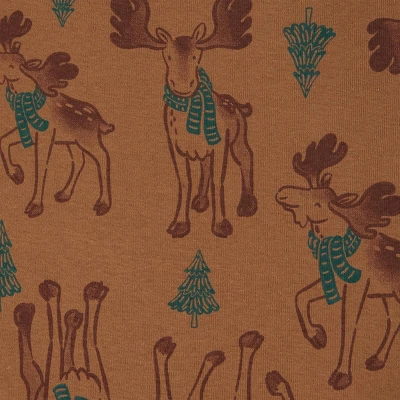 Carter's Just One You® Toddler Boys' Striped Moose Short Sleeve Pajama Set - Brown/Green 3 Carter's Just One You® Toddler Boys' Striped Moose Short Sleeve Pajama Set - Brown/Green