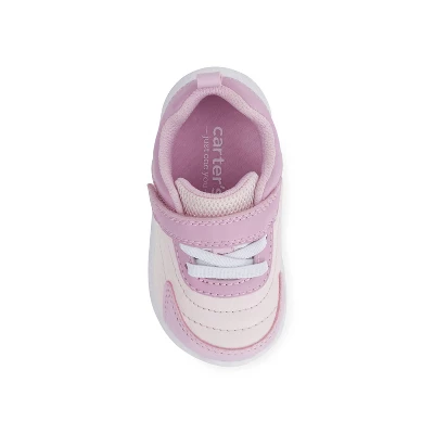 Carter's Just One You®️ Baby Girls' Sneakers - Pink 4 4 Carter's Just One You®️ Baby Girls' Sneakers - Pink 4 - Image 2