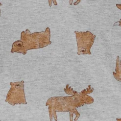 Carter's Just One You® Baby Boys' 2pc Woodland Top & Bottom Set - Brown