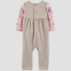Carter's Just One You®️ Baby Girls' Deer Top & Overalls Set - Brown 8 Carter's Just One You®️ Baby Girls' Deer Top & Overalls Set - Brown -Carter's Just One You GUEST ec11c3cd 219f 430c 9ead 5ba4b3743680
