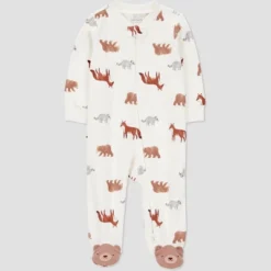 Carter's Just One You® Baby Wilderness Animals Sleep N' Play - Cream 11 Carter's Just One You® Baby Wilderness Animals Sleep N' Play - Cream -Carter's Just One You GUEST ece35c0b b4a3 4843 a26a 243328922649