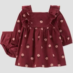 Carter's Just One You® Baby Girls' 2pc Floral Dress - Maroon 11 Carter's Just One You® Baby Girls' 2pc Floral Dress - Maroon -Carter's Just One You GUEST f17a12dc 29ce 464a 9f8d 82d252d17675