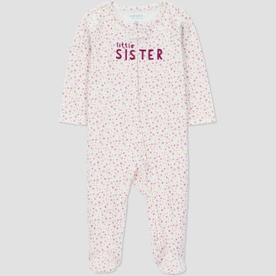 Carter's Just One You® Baby Girls' Little Sister Sleep N' Play - Pink 6 Carter's Just One You® Baby Girls' Little Sister Sleep N' Play - Pink - Image 4