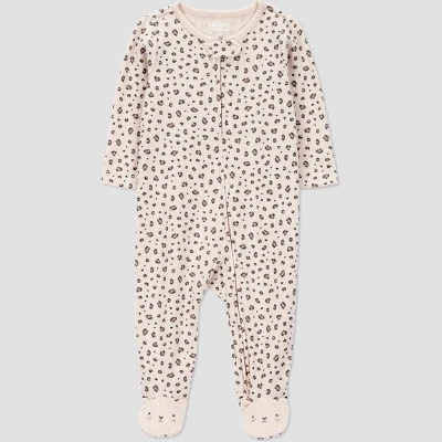 Carter's Just One You® Baby Girls' Cheetah Printed Sleep N' Play - Pink 7 Carter's Just One You® Baby Girls' Cheetah Printed Sleep N' Play - Pink - Image 5
